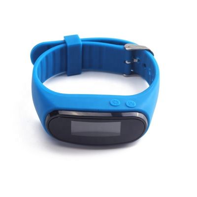 แคลอรี่และระยะทางตามรอยดิจิตอลก้าว เคาน์เตอร์ นาฬิกา ABS วัสดุซิลิโคน