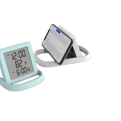 โทรศัพท์ multifunctional holder LED Display Clock กับอุณหภูมิและการเคลื่อนไหวอิเล็กทรอนิกส์