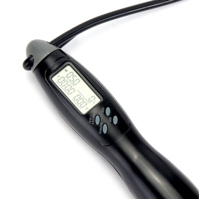 สายกระโดดฟิตเนส ความยาวของสายปรับ JP-100 LCD แผนผังเคาน์เตอร์ สายกระโดดสําหรับการออกกําลังกาย