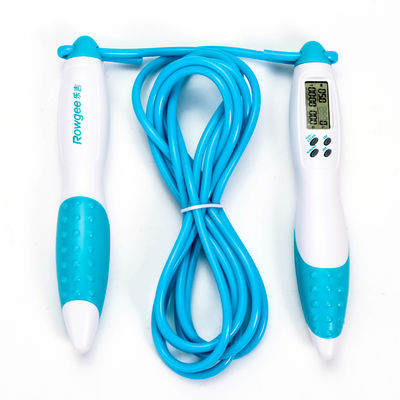 สายกระโดดฟิตเนส สีน้ําเงิน Unisex บ้านฟิตเนส สายกระโดดฟิตเนส ด้วยความเร็วที่ปรับได้ กระโดด JP-100