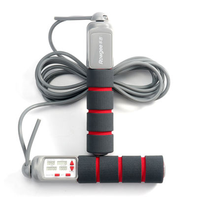 2.5m 2.8m Multifunctional ปราดเปรื่อง Electronic Count กระโดดเชือก PVC กระโดดเชือก