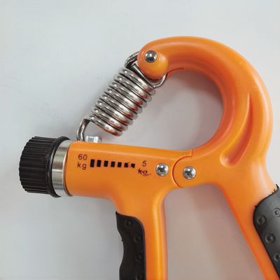 Rowgee ทนทานพลาสติกออกกําลังกายมือจับ Squeezer ปรับความแข็งแรง