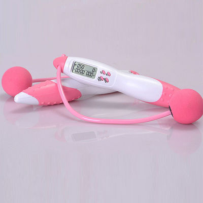สายกระโดด PVC ความยาวสายปรับ JP-100 LCD คอนเตอร์พานล์ สายกระโดดสําหรับการออกกําลังกาย