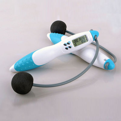 สายกระโดด PVC ความยาวสายปรับ JP-100 LCD คอนเตอร์พานล์ สายกระโดดสําหรับการออกกําลังกาย