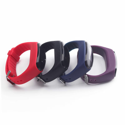 OEM ปราดเปรื่อง Fitness Pedometer ดูแคลอรี่ที่เผาและระยะทางที่มีการแสดงเวลา