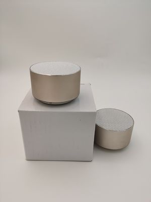 CE ROHS รับรอง เครื่องเสียงแบบพกพาไร้สาย มือฟรี 69x69x42mm