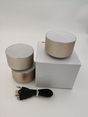เครื่องเสียงไร้สาย Bluetooth พกพา 3W ที่กําหนดเอง พร้อมเสียง HD และบาสเสริม