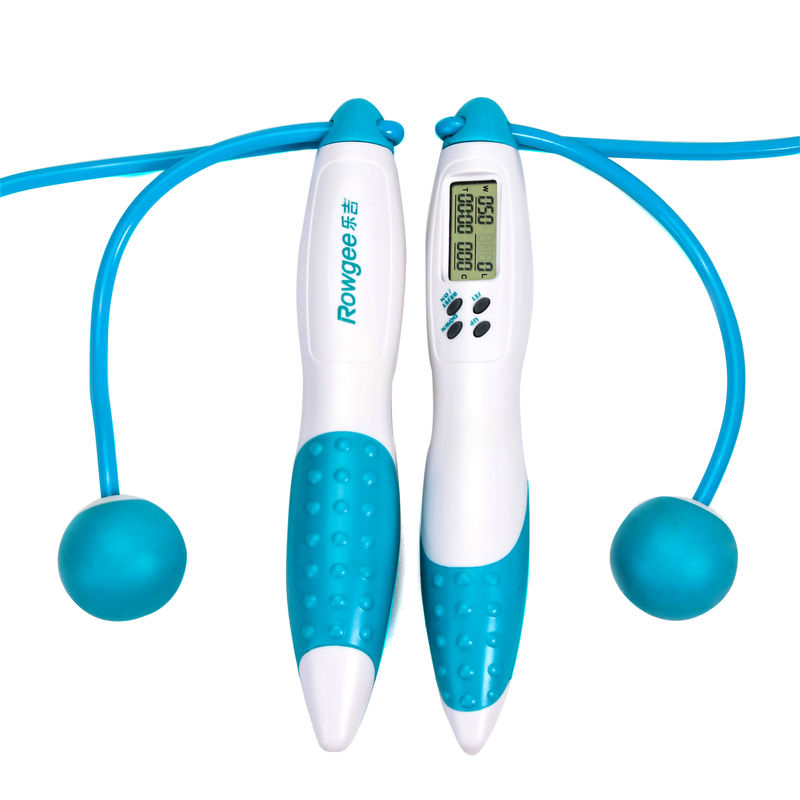 พกพา 3m Cordless กระโดดเชือกการออกกําลังกาย ปราดเปรื่อง Count For Retail