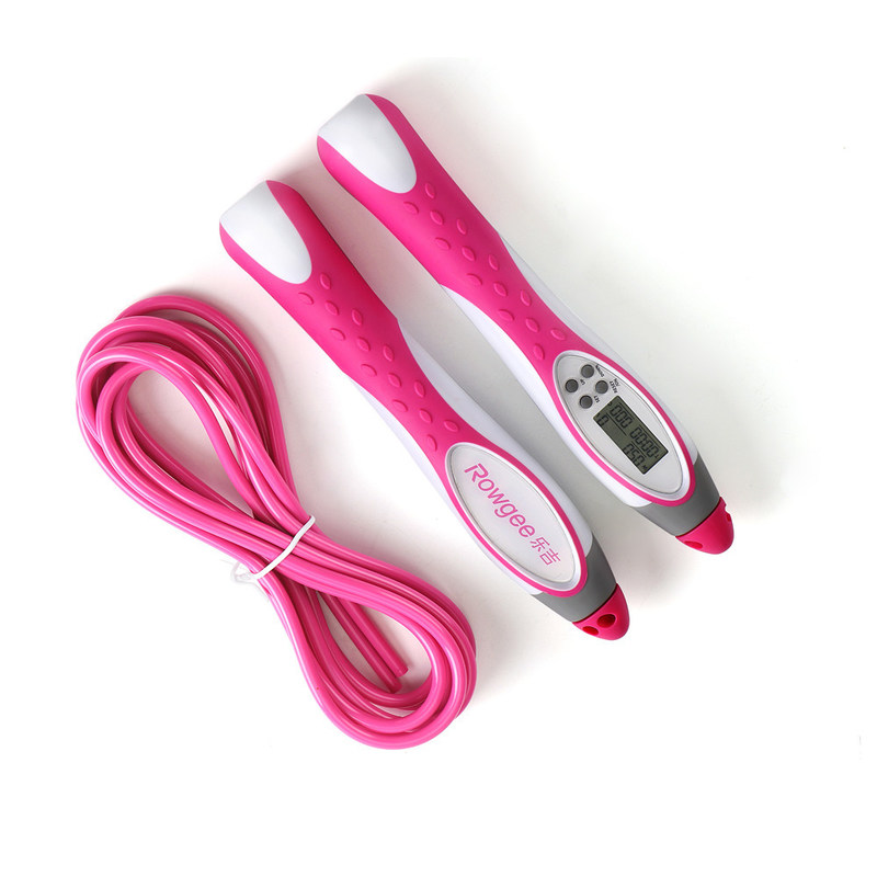 สายดิจิตอล Jump Rope Tangle ฟรี สายด่วนอ่อนนุ่มมีข้อมือคลื่นสบายและความยาวปรับสําหรับกิจกรรมฟิตเนส ค่าส่ง