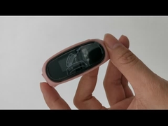 ตัววัดขั้นตอนมือสีชมพู